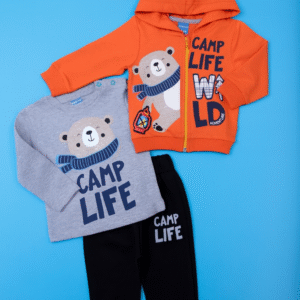 3-dalių vaikiškas kostiumėlis mergaitėms ir berniukams