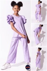 2- jų dalių komplektas mergaitei